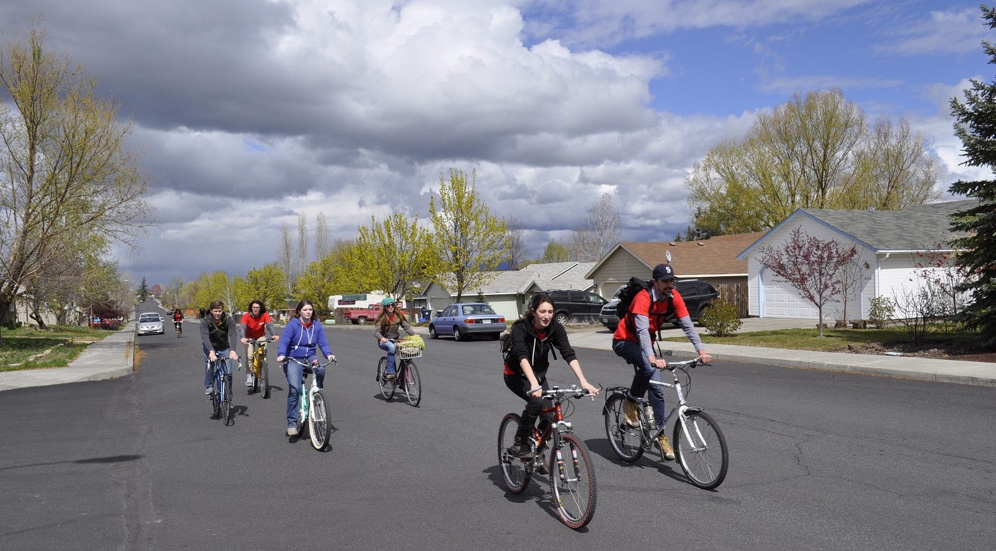 Biking in Redmond