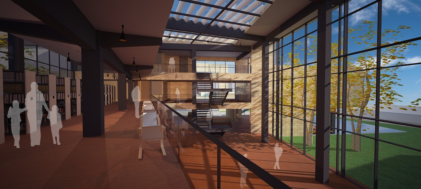 Springfield library interior
