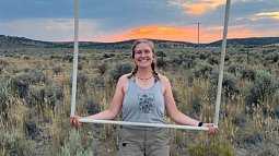 University of Oregon environmental sciences major Zoey Bailey