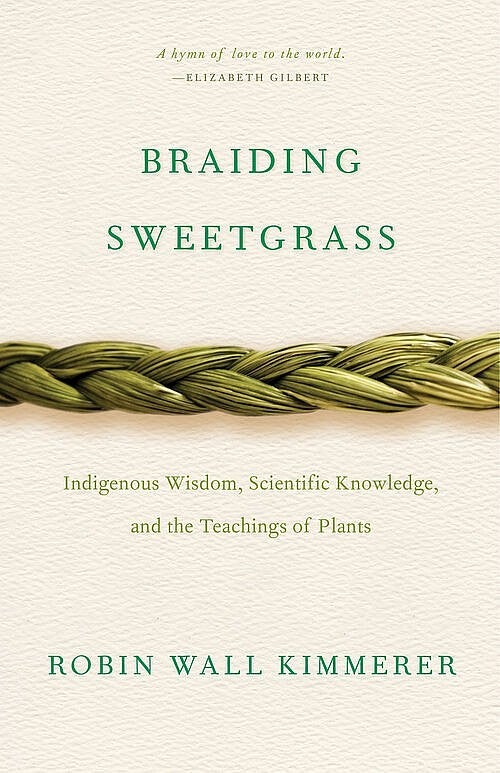 braiding sweetgrass book cover