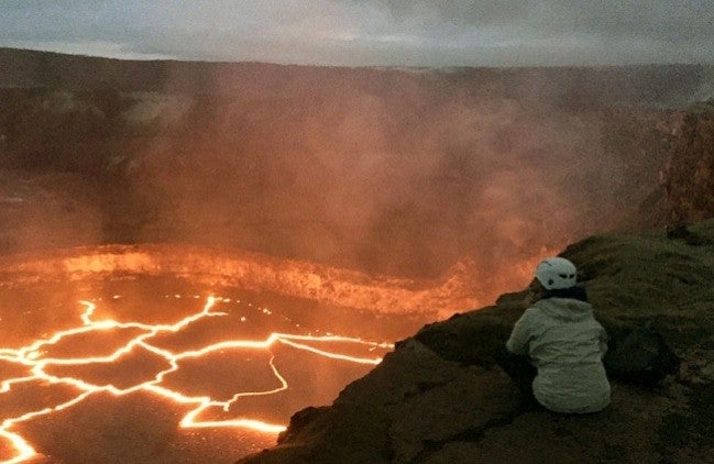 halemaumau volcano hawaii