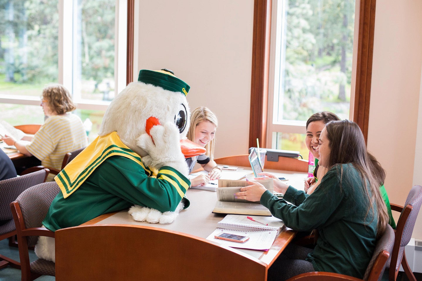 ducks give event