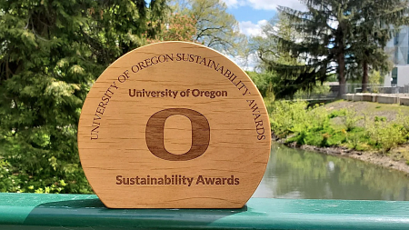 University of Oregon Sustainability Award