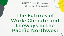Event announcement for The Futures of Work symposium
